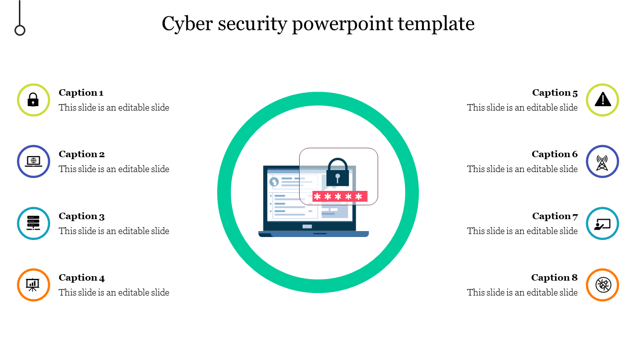 Download Cyber Security PowerPoint Slide Template